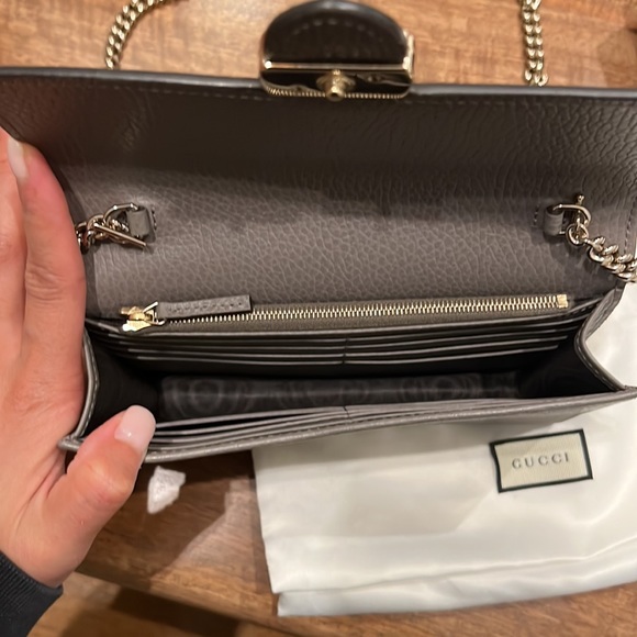 Gucci Bags Gucci Crossbody Wallet On Chain Bag Poshmark